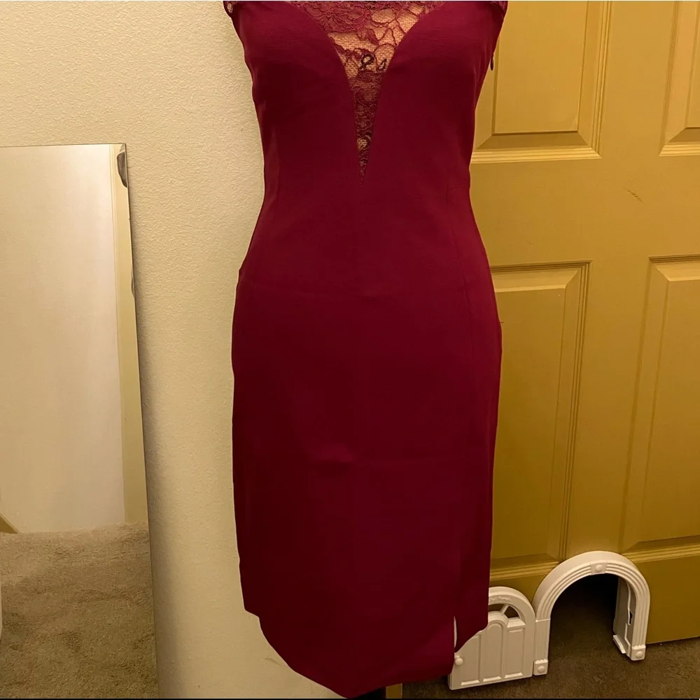 Emilio Pucci beautiful made in Italy bodycon dress lace top sexy 8 medium - Picture 5 of 14